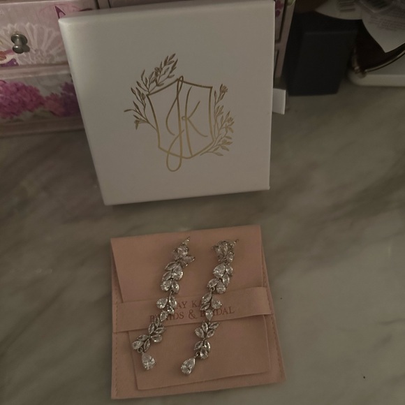 Jay Kay Braids and Bridal The Ritz Earrings - Picture 2 of 5